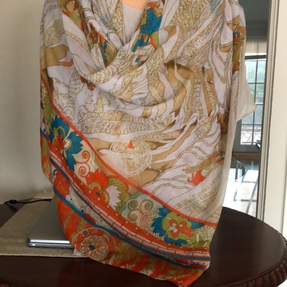 Scarf or wrap 70” x 88”